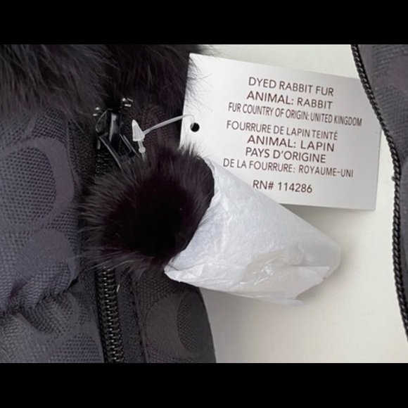 NWT COACH Real Fur Signature Winter Boots - Picture 5 of 7